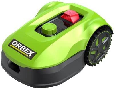 Orbex S900G Mähroboter / selbstfahrender Akku-Rasenmäher / Bluetooth- & WIFI-Verbindung / mit Regen-Sensor, Lifting-Sensor & Neigungs-Sensor/ Rasenfläche 900 m²