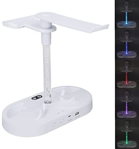 CHICIRIS Magnetische Ladestation für Magnetische Ladestation LED-Licht Zum Schnellen Aufladen der USB-Ladestation für die Spielekonsole