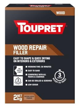 Toupret Quick Drying Powder Wood Repair Filler 2kg
