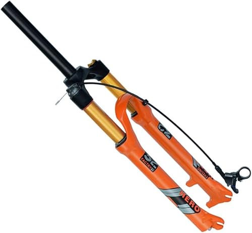 MTB-Federgabel, 1-1/8 Zoll leichte Magnesiumlegierung HL/RL Luftgabelachse 9 x 100 mm QR-Schnellspanner, HL/Straight-29ih, Rl/Straight, 29 Zoll