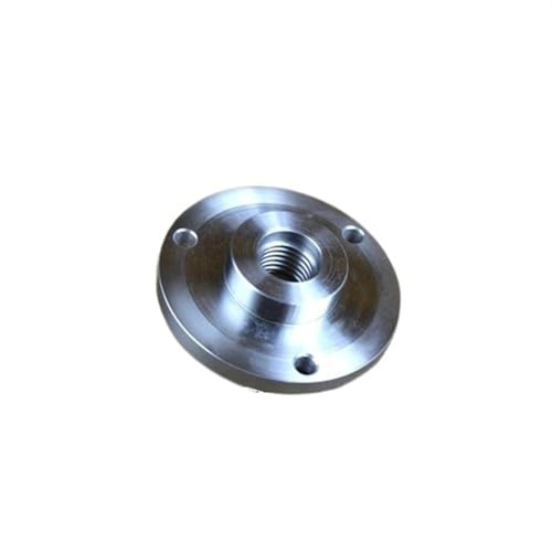 YXYFA Flansch-Rückplatte 1 Zoll x 8 TPI/M33 x 3,5/M18, 80/100/125 mm Holzdrehmaschine Frontplatte Metallfutter, Spindelgewinde-Adapter 1 Stück(80MM X M33 X 3.5)