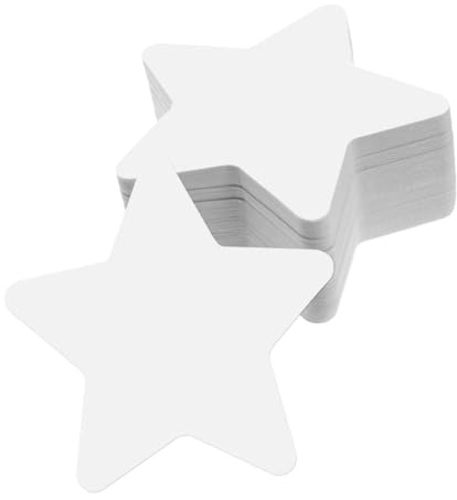 SEWACC 100pezzi Ritagli Carta Forma Stella Per Decorazioni in Aula e Ufficio Mini Ritagli Forma Stella Decorazioni Per Bacheche Progetti Scolastici Fai Da Te