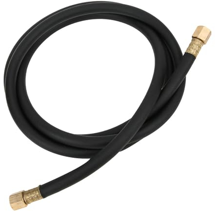 Jectse 1/4inch Inert Gas Hose, Black, 2m, Suitable for Air, Compressed Air, Argon, Nitrogen and Carbon Dioxide
