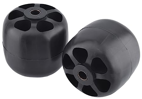 Cancanle Tractor Cortacésped Anti cuero cabelludo 40, 44 y 48 Rueda rodillo de cubierta para Kubota 76543-46250, 7655946250, R8300 para Oregon 72-323 Stens 210-108 3-7/8-pulgadas por 4 pulgadas