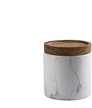 YYW Keramik-Vorratsdose für Lebensmittel, modernes Design, Keramik-Lebensmittelaufbewahrungsdose für losen Tee, Kaffee, Gewürz, Zuckerdose (20,29 FL OZ)