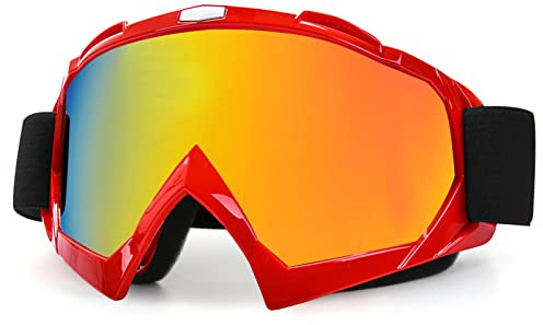 Shutuan Dirt Bike Goggles Motorcycle ATV Glass Riding Four Wheeler Offroad Mx Racing Helmet Goggles