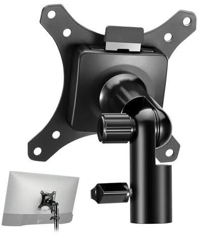 NEEWER Monitor Mount Adapter mit Schnellverschluss VESA Halterung, MA010 | 270° verstellbarer. 5/8 C Stand Lichtstativ Adapter aus Metall, für Impact Screen Outdoor TV bis 17–32, maximale 17,5lb/8kg