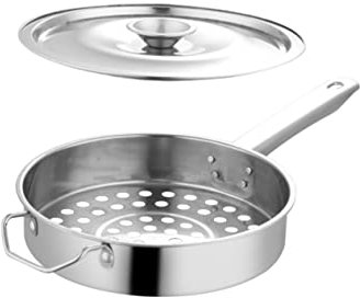 SHOWERORO Set De Passoire Inox Cuisine Avec Grandes Alvéoles Pour Filtrer Crevettes Et Riz Ustensile Manuel Antirouille Pour Usage Domestique Et Professionnel