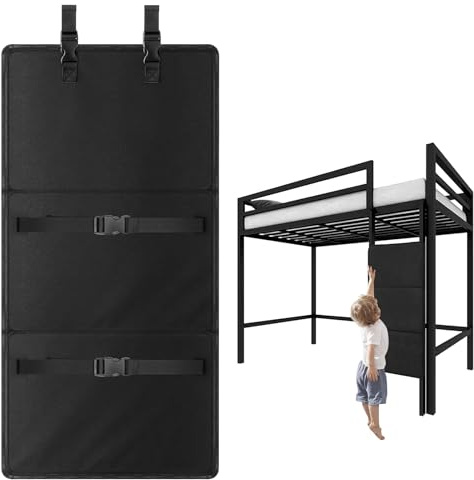 Copertura per Scaletta per Letto a Castello, Coperchio Scala a Castello a Castello, Protezione per Scala, 78 x 37 cm, Regolabile, Facile da Installare