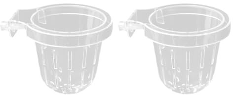 Aquarium-Pflanzenständer, Pflanzenzucht mit Clip für Emersed Plant Aquaponic Dekorationen Korb Supplies