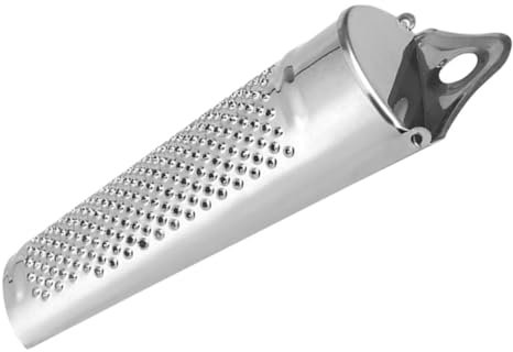 GLEAVI Rallador de Jengibre y Inoxidable Herramienta de Cocina Multifuncional Rallar y Otros Ingredientes con Orificio Colgar y Almacenamiento