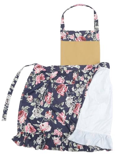 HANABASS Grembiule da Giardinaggio Regolabile con Design per Lavoro Del Abbigliamento Protettivo per Donne