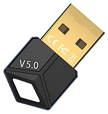 USB Adapter per Trasmettitore e Ricevitore Audio Wireless Compatibile con Cuffie e Altoparlanti per Gaming e Streaming per Tv e Laptop