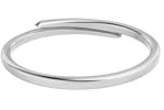 Purelei Forever - Anillo ajustable para mujer (52-58) de acero inoxidable resistente al agua – Anillo abierto en oro o plata – Símbolo de amor e infinito – Joya atemporal para mujer