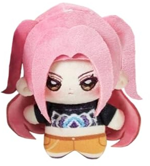 Jilijia Anime Rumi Plush Figures 10CM Cute Rumi/Mira/Zoey Soft Stuffed Mini Hug Pillow Anime Figurine Pendant Bag Accessories