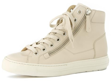 Paul Green Botines con cordones para mujer, beige, 40 EU