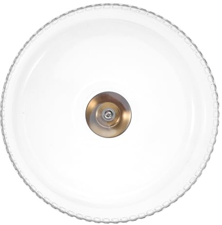 HIAKDOFT Copertura Trasparente per Dolci e Torte Cupola Rotonda in Plastica Leggera e Versatile per Catering e Ristoranti Protezione e Presentazione Elegante
