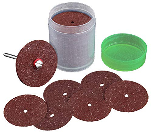 Utensili per dischi abrasivi 36Pcs Disco da taglio Disco per sega circolare Mola per utensili rotanti Dremel Taglio legno metallo, come mostrato