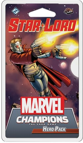 Fantasy Flight Games, Marvel Champions, Hero Pack: Star-Lord, Card Game, Ages 14+, 1 to 4 Players, 45 to 90 Minutes Playing Time