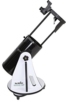 Sky Watcher Heritage 150 Tabletop Dobsonian Telescope - Perfect for Beginners, Easy Setup, Portable, and Fun (S11710)