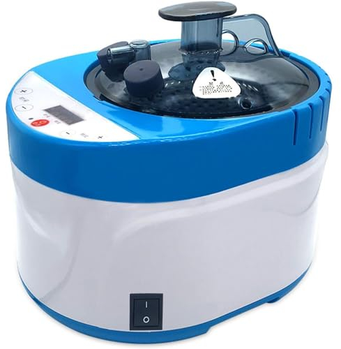Vaporizador de sauna portátil con control remoto, para spa en casa, generador de vapor de 4 L, máquina de fumigación de desintoxicación corporal, ideal para caja de baño de vapor, barril de madera,