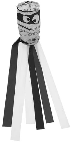 HONMEET Halloween Windsock Hanging Decorative Flag Horror Theme Decor Festival Supplies
