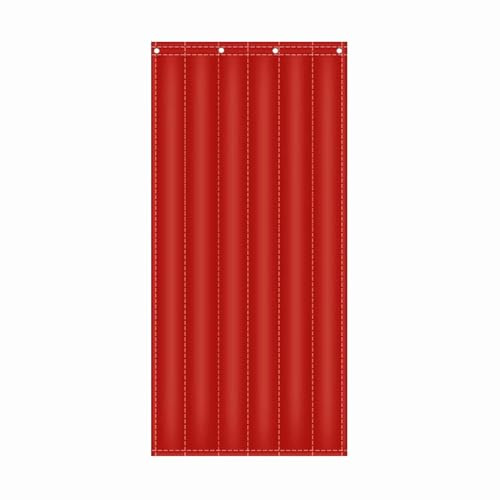 Insulated Door Curtain 60x200cm Heavy Duty Thermal Door Cover for Privacy and Energy Efficiency in Garage Attic Warehouse Temporary Screen for Doorway