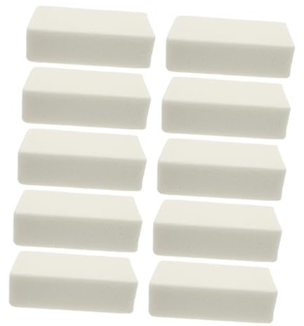 LALAFINA 10pezzi Blocchi di Spugna per Fiori Freschi Alta Densità Schiuma Floreale Umida Assorbente per Composizioni per Forniture Fioristi e Decorazioni Floreali Wedding