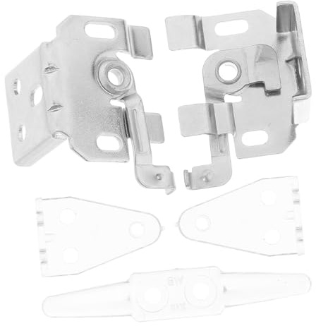 WHAMVOX Veneziane Antivento in Plastica Set Ganci per Tende e Metallo Colore Funzione Posizionamento Installazione Sicura Casuale per Decorazione Casa
