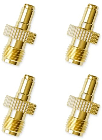Hawpasy 4PCS Adaptateur SMA Femelle à TS9 Mâle, Connecteur Coaxial RF Antenne pour Routeur 4G LTE, MiFi, Modem USB, Dongle, Hotspot Mobile