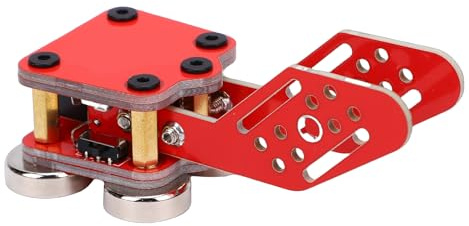 LICAEVEY Llave de Código Morse de Doble Paleta, Entrenador de Manipulación Automática CW con Conector Tipo C y Conector de 3,5 Mm, Mini Llave de Base Magnética para Radioaficionado y