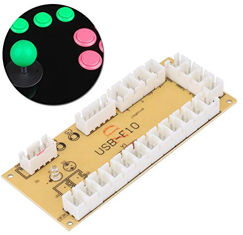 EIMSOAH PCE Universal Smooth Solder Joystick Kretskort Styrenhet Styrkort för PC Laptop Fönster Miljövänligt ABS Material Grön
