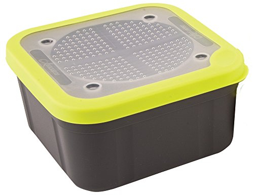 Fox Matrix Grey Lime Bait Boxes - Köderbox für Lebendköder, Madenbox, Wurmbox, Luftdurchlässige Box für Angelköder, Volumen:2.2 Pint (1.25 Liter)