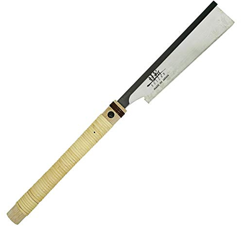 SUIZAN Dozuki Dovetail Saw 8 Crosscut 0.008 Ultra Thin Blade - Professional Japanese Pullsaw Handsaw Woodworking Tools