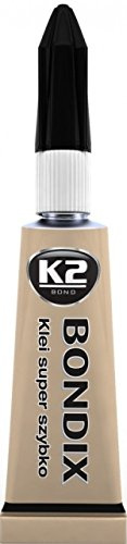 K2 Sekundlim, superlim, utan lösningsmedel, fäster nästan allt, plast, trä, läder, keramik, gummi, osv., 3 g