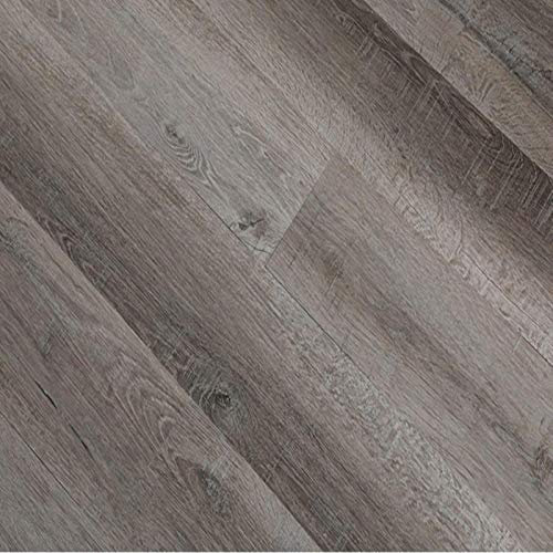 Gr8 Home 5m² Floor Planks Tiles Self Adhesive Wood Effect PVC Vinyl Flooring Wooden Laminate Style Kitchen Bathroom Living Room Stone Washed Oak M06