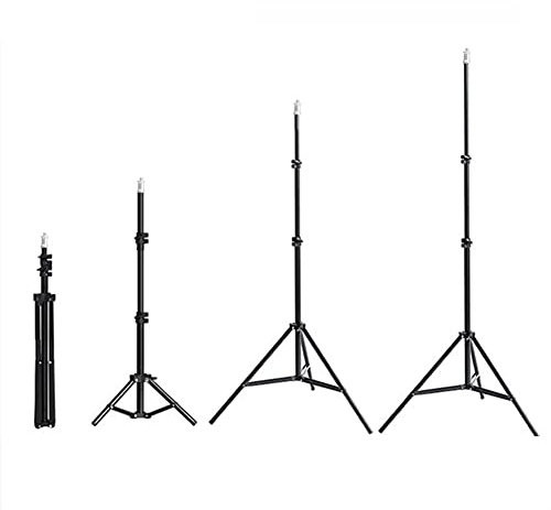 RajoNN Trépied de Photographie pour téléphone Portable avec télécommande pour Selfie avec vis 1/4 pour téléphone Portable Monopode pour Support avec trépied réglable de 0,5 m/1,2 m/1,6 m pour