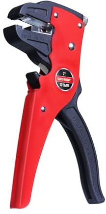 WISEUP Automatic Wire Stripper and Cutter, Line Stripper, Eagle Nose Pliers (7-Inch) 2 in 1 Wire Stripper Cutter for Electrical Cables, Electronic and Automotive Repair Tool
