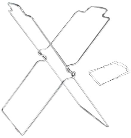 Supporto per sacchetto della spazzatura da ufficio, supporto per sacco della spazzatura, telaio per sacchetto della spazzatura in metallo da ufficio, organizer per sacchetti della spazzatura