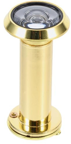 jojofuny Cat's Eye Door Viewer Cover Adjustable Peephole Wide Angle View for Home Front Door Security Privacy Protection