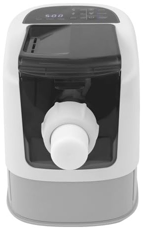 Elektrisch Nudelmaschine Vollautomatisch Pasta Maker Nudelmaschine Spaghetti Pastamaschine mit 13 Formen 260W 220V für Zubereitung von dünnen dicken runden breiten Nudeln Hohlnudeln und Knödelhäuten