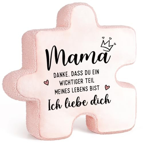 Encoink Muttertagsgeschenk für Mama, Dankeschön Geburtstagsgeschenk für Mama – Liebevolle Kissen, Danke Geschenk Mutter Geburtstag & Weihnachten