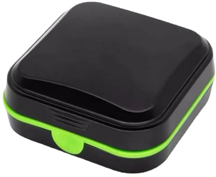 Homoyoyo Hearing Aid Protective Case ABS PVC Sponge Storage Box | Protects Amplifiers, Moisture Absorption, Simple Look, Home and Office Storage