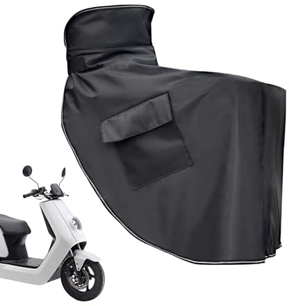 Jvjggag Scooter Warm Leg Cover - Windproof Waterproof Blanket for E-Bike | Winter Apron Protector for Electric Bike Motorbike Riding in Snowy Weather, Mud, Rain, and Cold Outdoor Conditions
