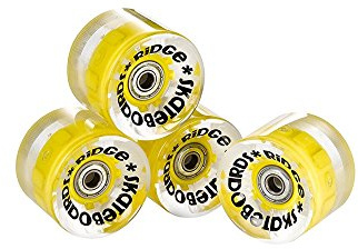 Ridge Skateboard Mini Cruiser Rollen, Longboard Räder, LED Leuchte, 70 mm