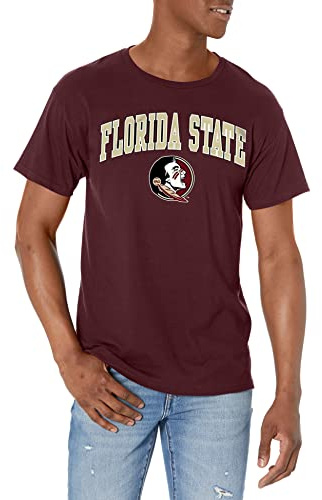 Campus Colors NCAA Gameday T-Shirt für Erwachsene, Baumwolle, Kastanienbraun, L