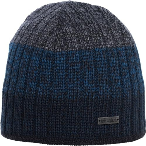 Eisglut Unisex Griffina Merino XL Strickmütze, Fjord, XL EU