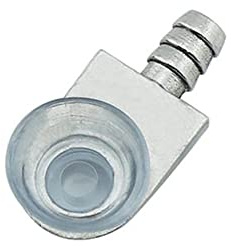 20 Stück Regalhalterungen, Heringe für Schrank, Möbel, Regal, Halter, Glasregalstütze, Heringe mit Saugnapf-Basis (mit Zähnen)