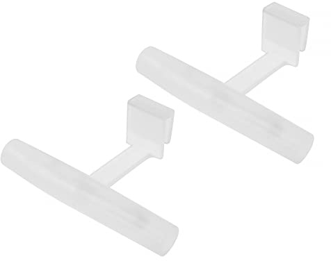 2PCS Window Bird Feeder, Acrylic Bird Stand Platform with Clip-On Design for Wild Birds