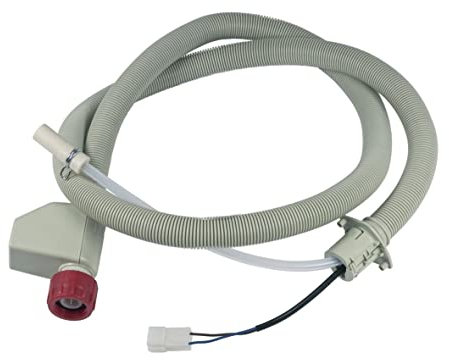ensipart Zulaufschlauch Aquastop komatibel/Ersatz wie 140180589016 E-lux 1,5 m für Geschirrspülmaschine Sicherheitszulaufschlauch mit elektrischenm Anschluss